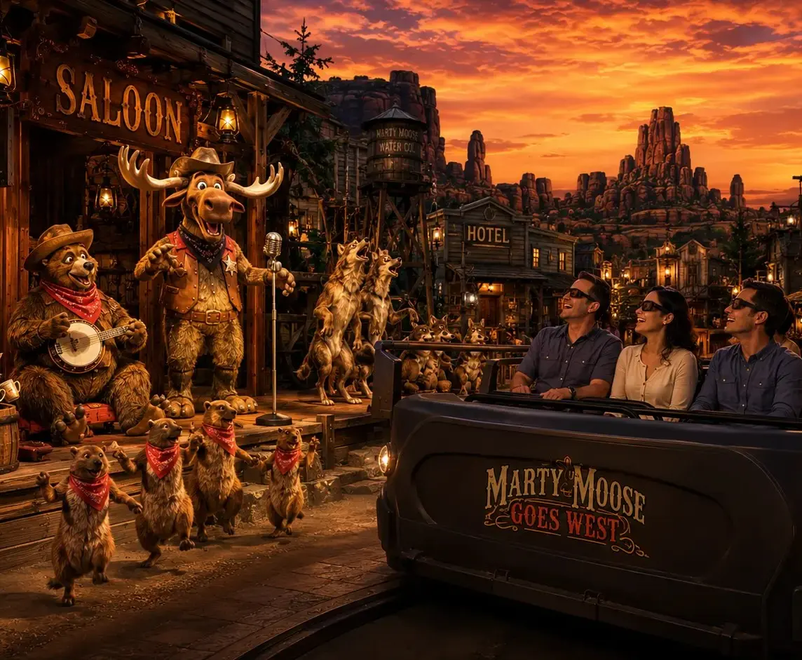 Marty Moose Goes West
